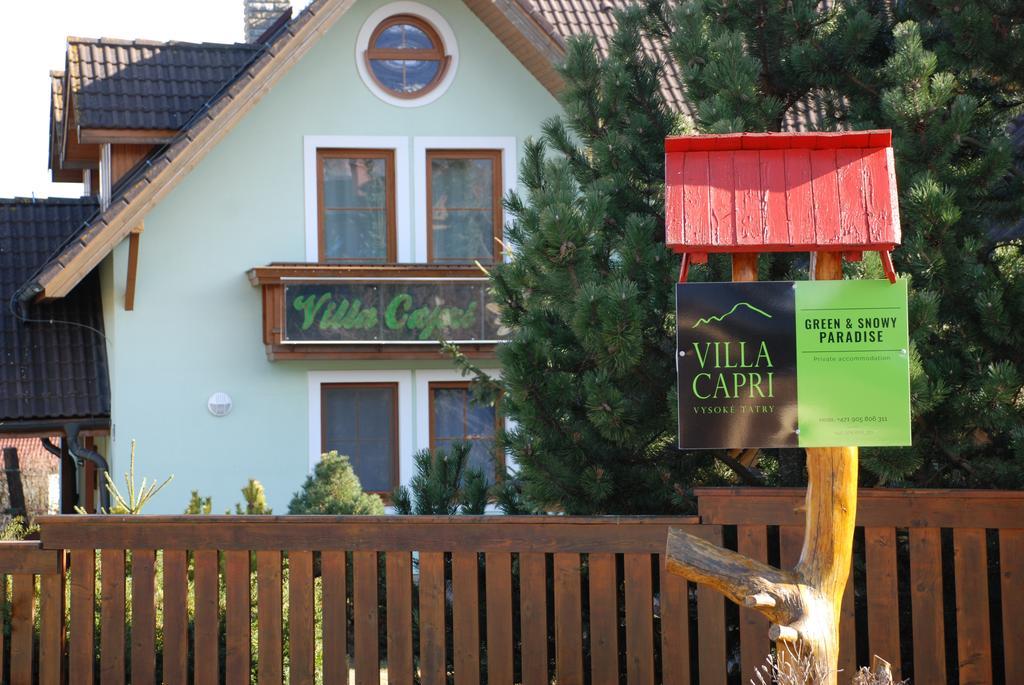 Villa Capri Vysoké Tatry Eksteriør billede